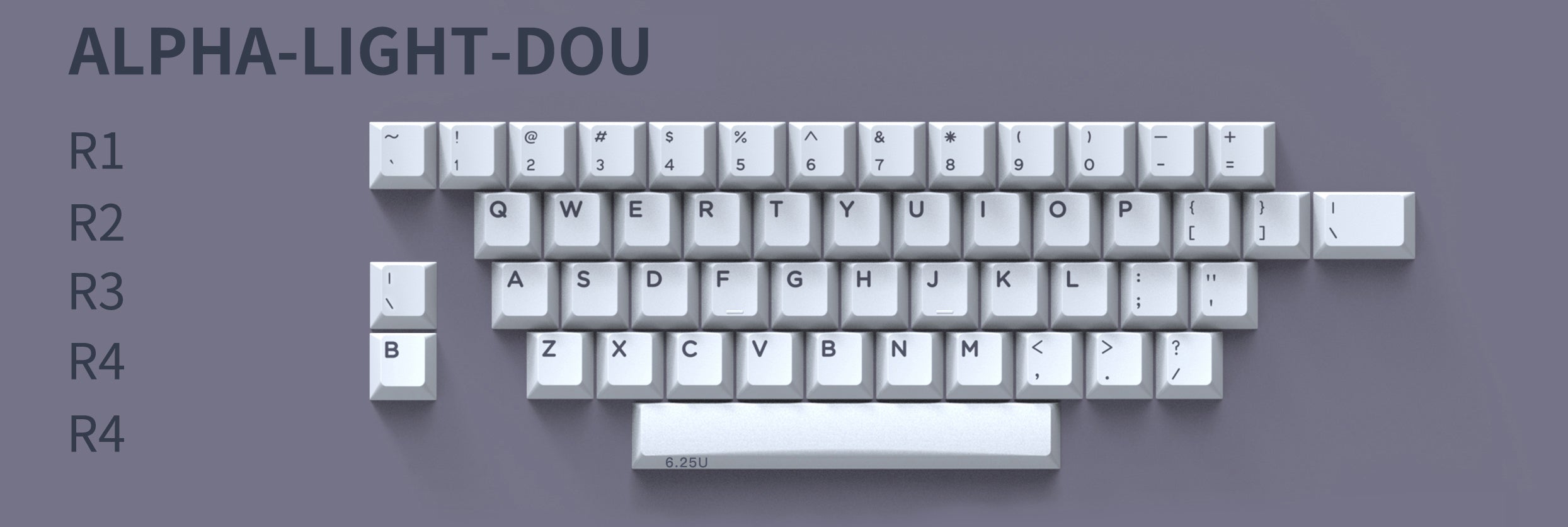 【现货】Domikey X Zero-g Sutido Midnight Triple/Double Shot Cherry Profile Keycap