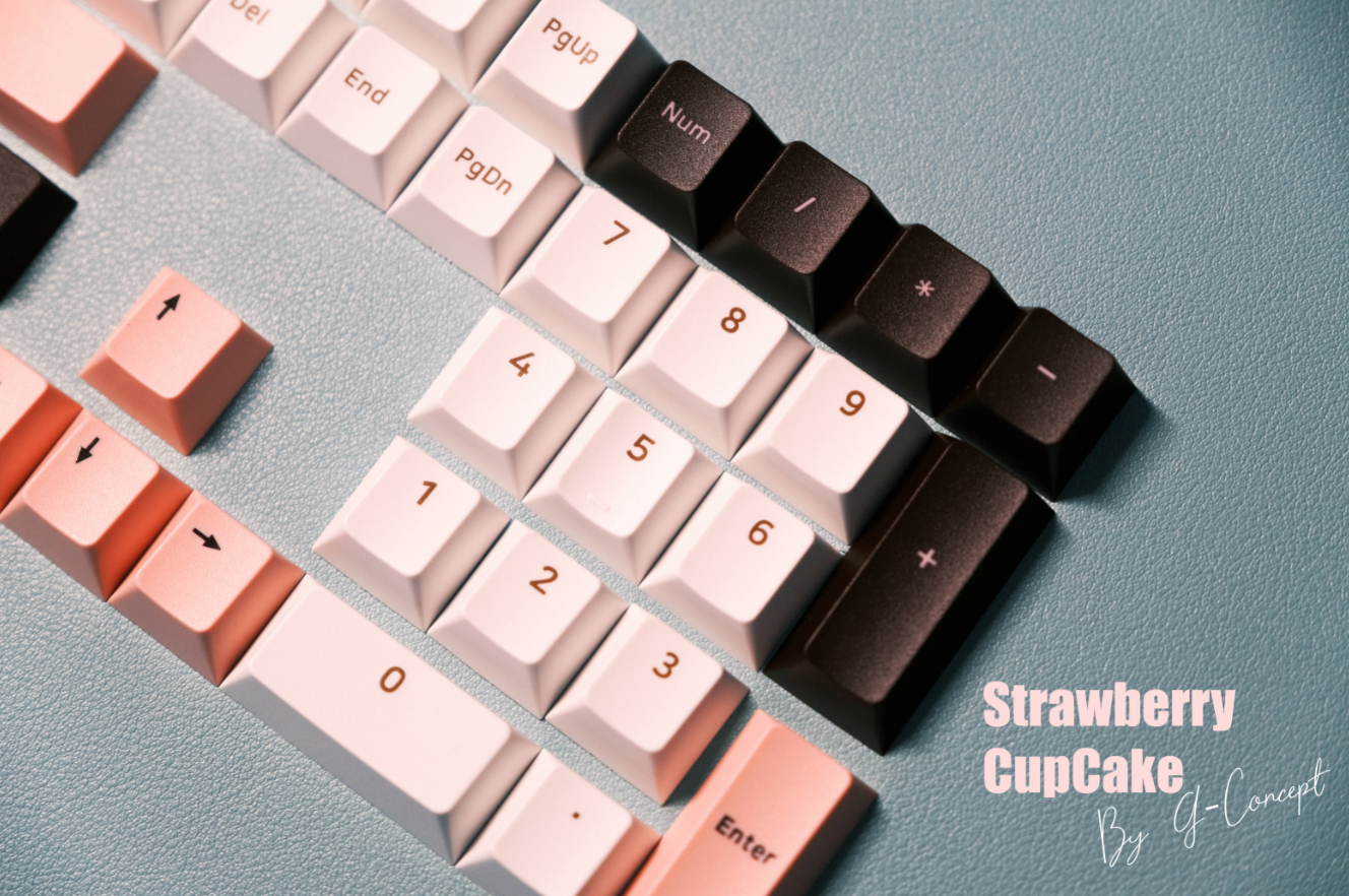 【现货】G Keycaps 草莓蛋糕