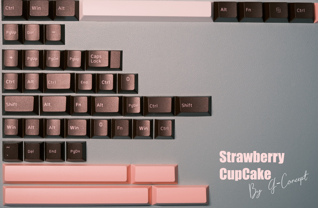 【现货】G Keycaps 草莓蛋糕
