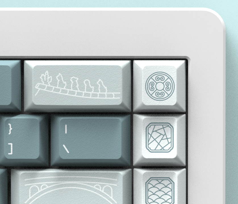 【GB】Domikey X 句 Sutido 昔日/Double Shot Cherry Profile Keycap