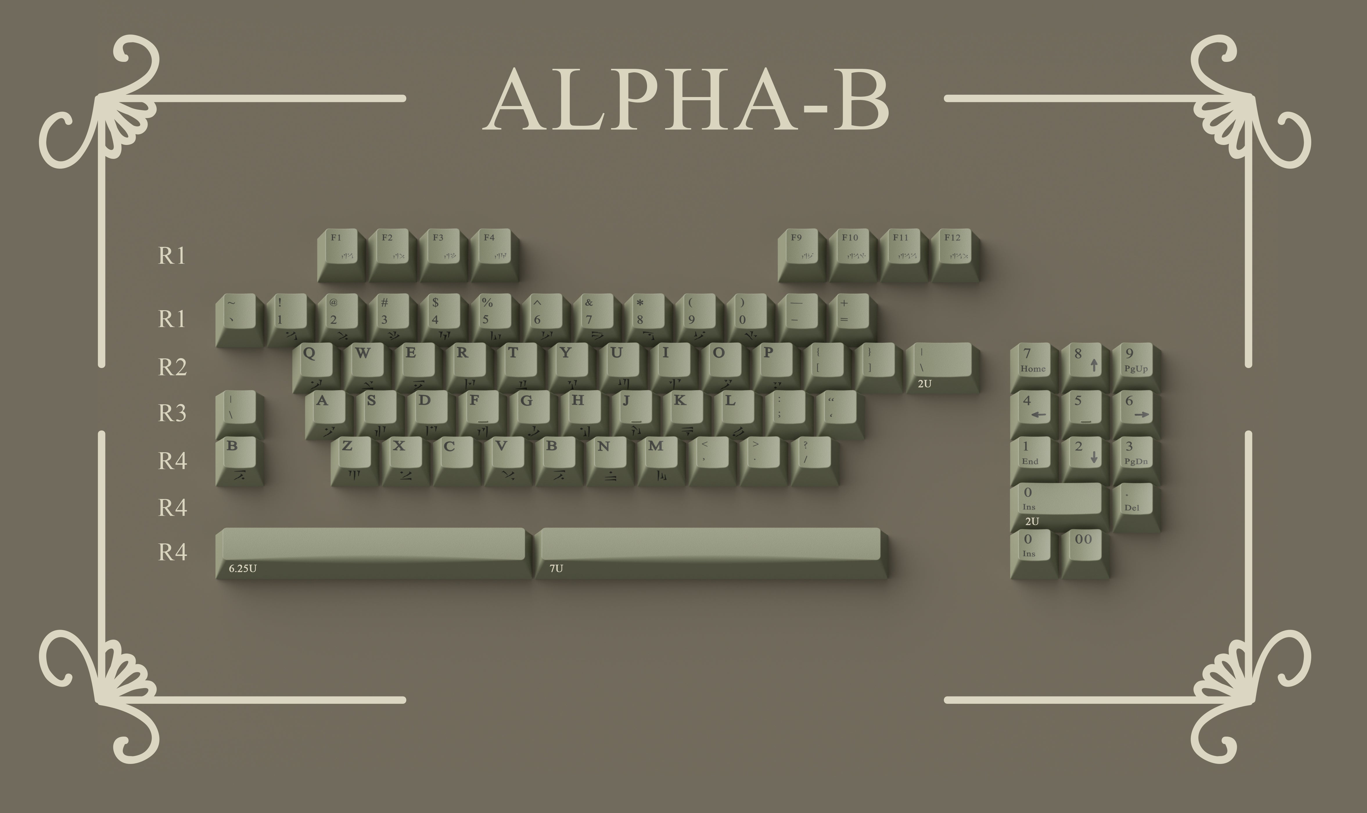 【Group buy】Zero-G Studio X Domikey PBT Keycap Set "Game Master"