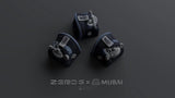 Load image into Gallery viewer, 【In stock】Domikey X Zero-g Sutido Midnight Triple/Double Shot Cherry Profile Keycap